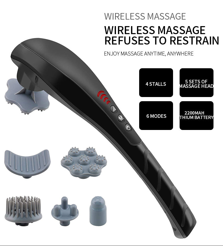 Handheld Electric Massage Bone Type Computer Head